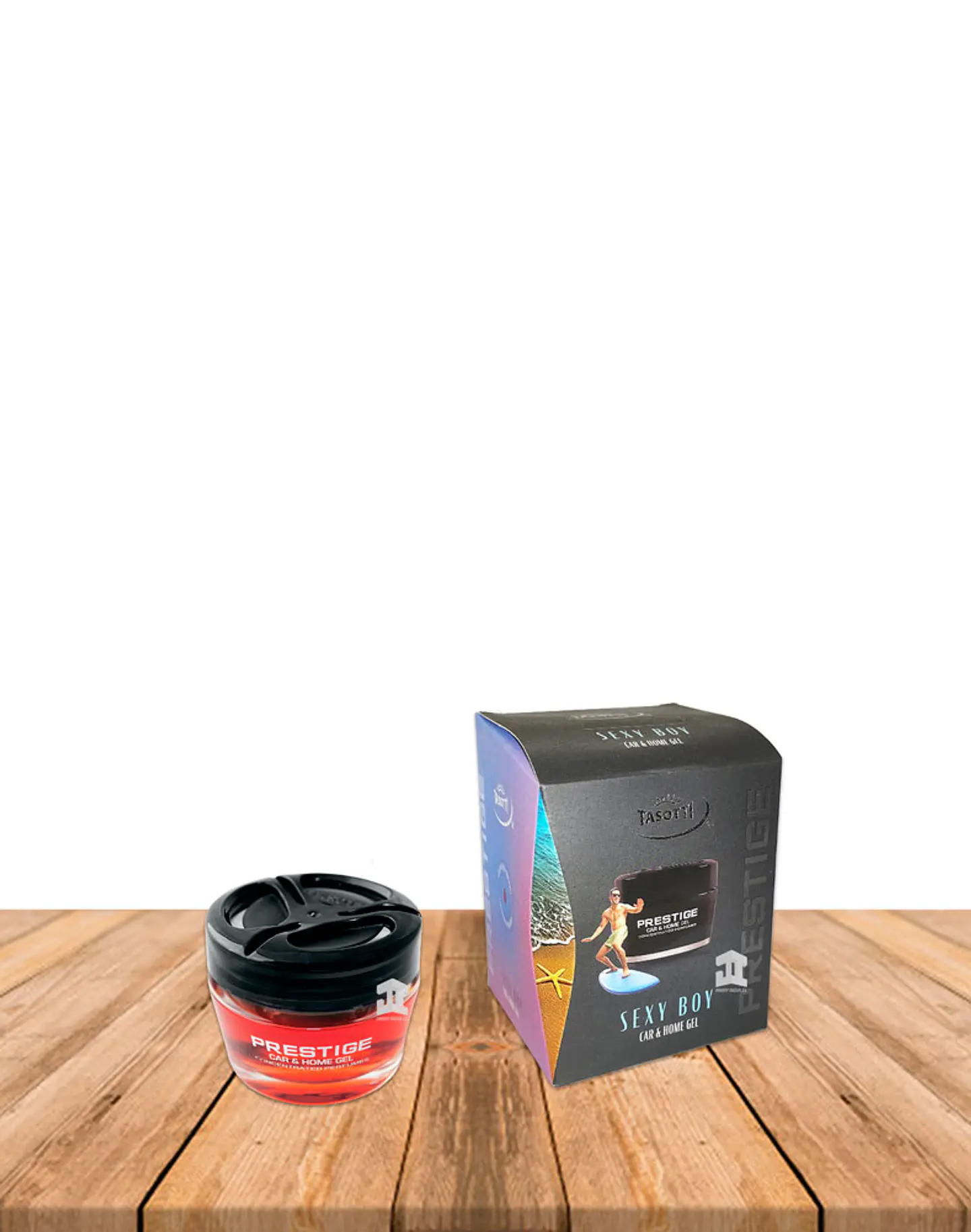Aromatizador de Auto Prestige Gel Sexy Boy 50 ml 1