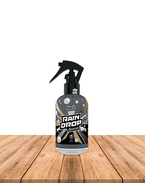 Aromatizador de Gatillo Raindrop Black 200 ml