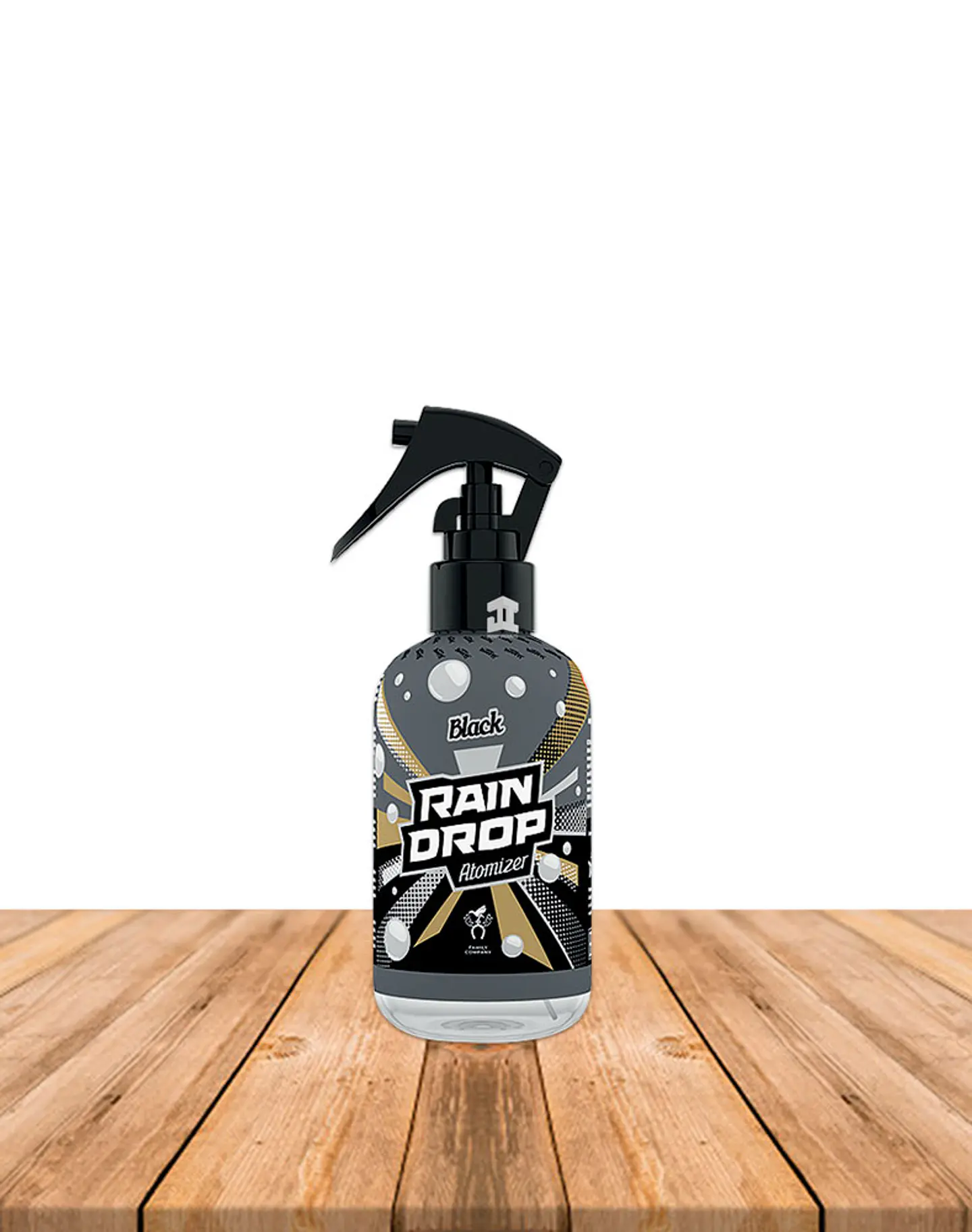 Aromatizador de Gatillo Raindrop Black 200 ml 1