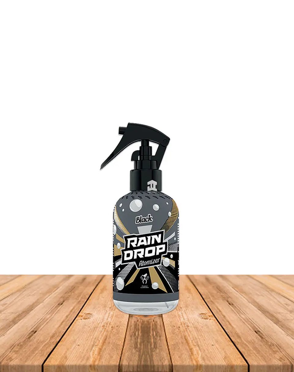 Aromatizador de Gatillo Raindrop Black 200 ml 1