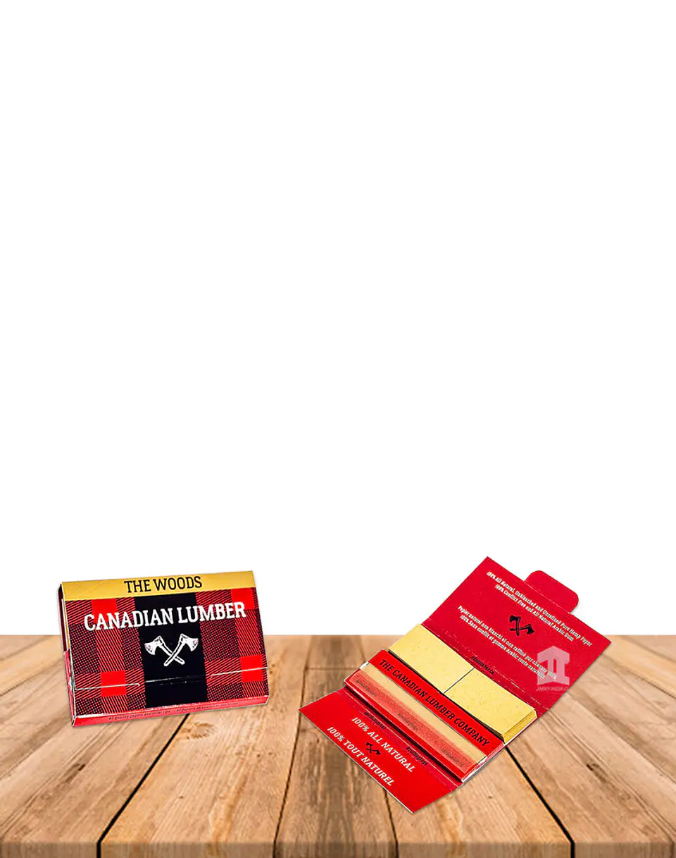 Papel Canadian Lumber The Woods 1 1/4 + TIPS 2