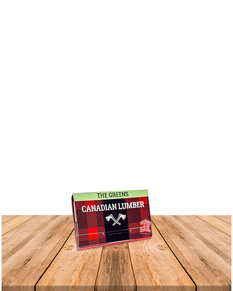 Papel Canadian Lumber  The Greens 1 1/4 + TIPS