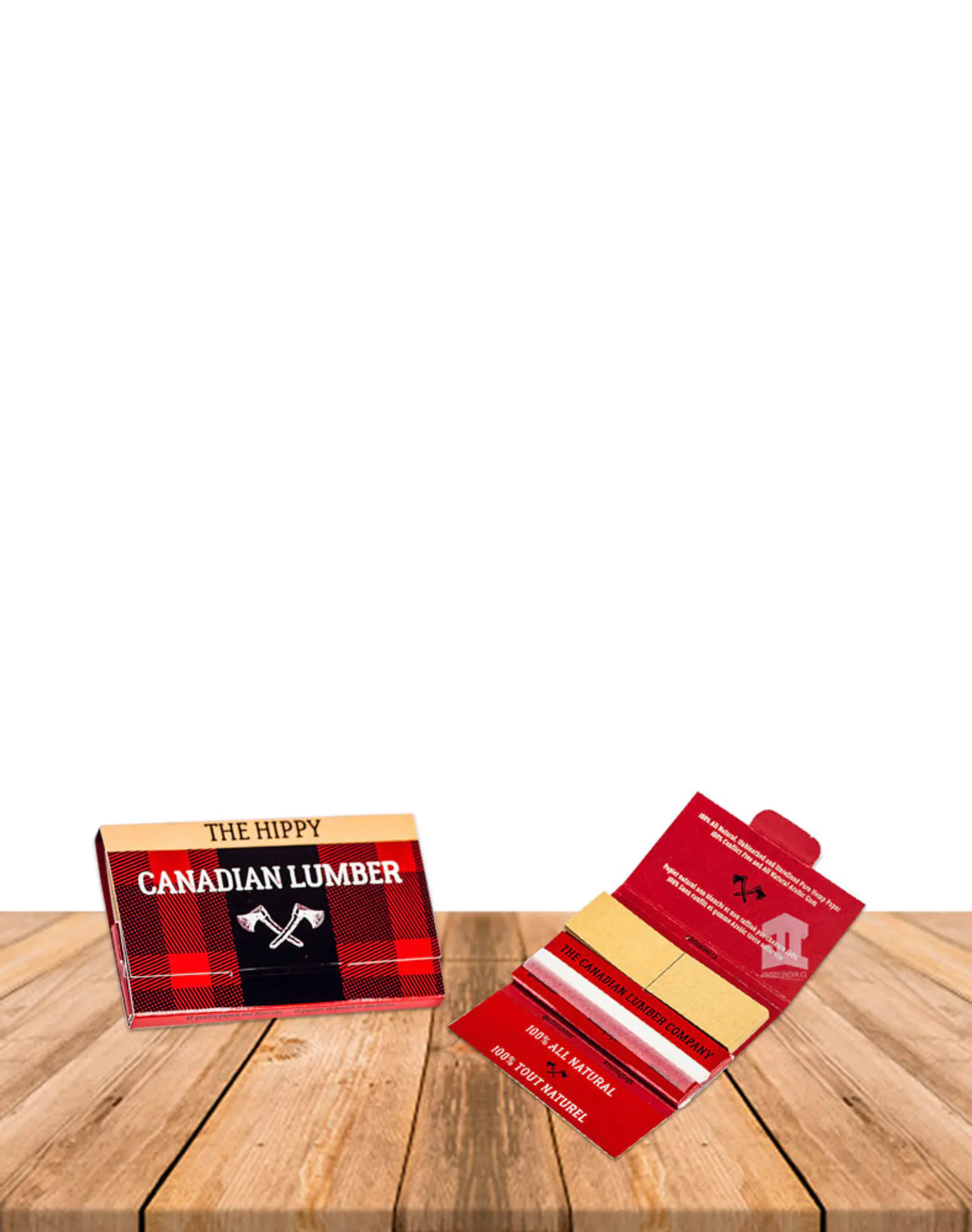 Papel Canadian Lumber The Hippy 1 1/4 + TIPS 2