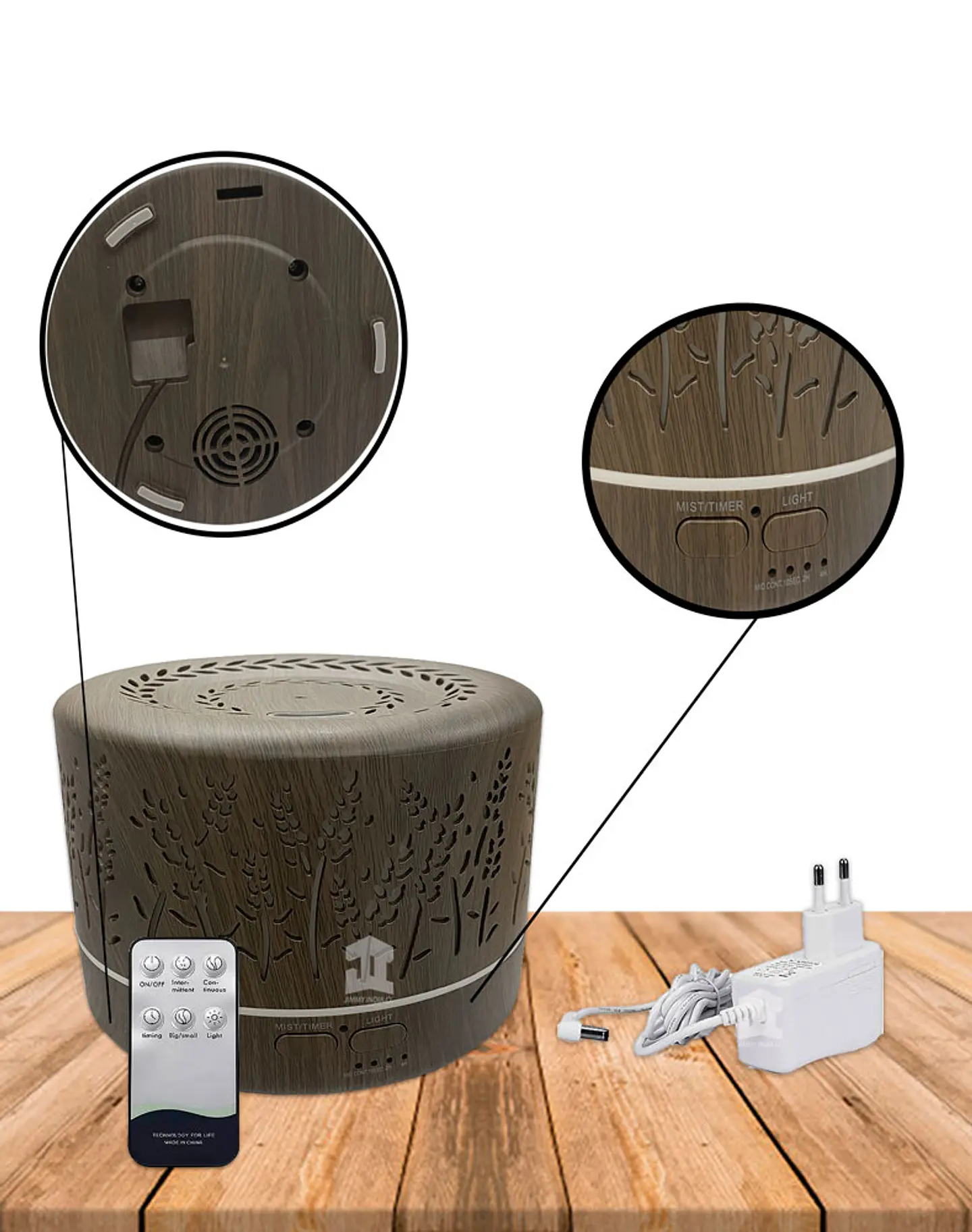 Difusor Humidificador Cilindro c/Control  JI23-405 2