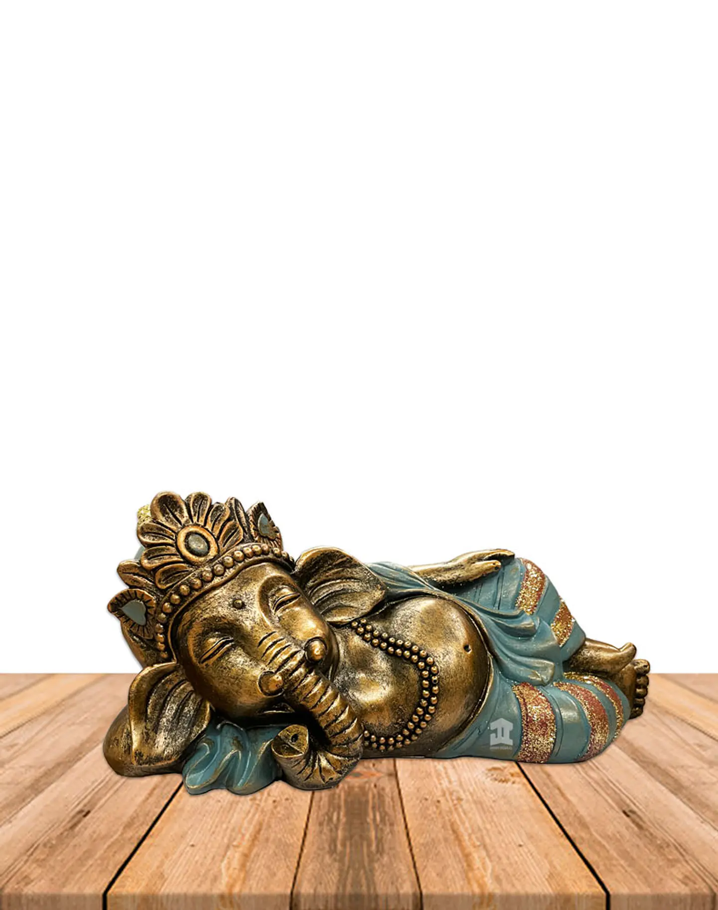Figura Dios Ganesh Acostado JI23-551 1