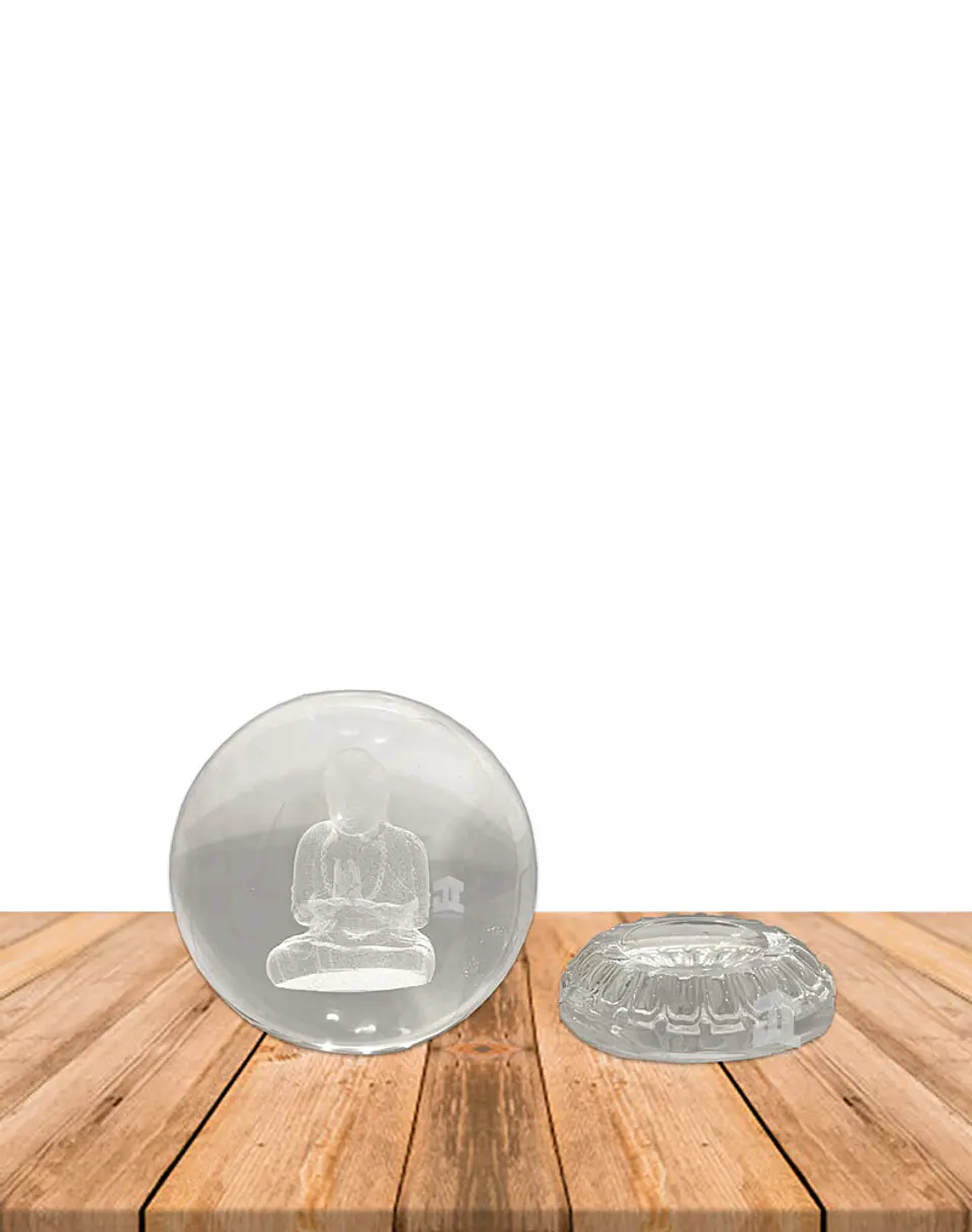 Esfera de Cristal Buda  JI23-162 2