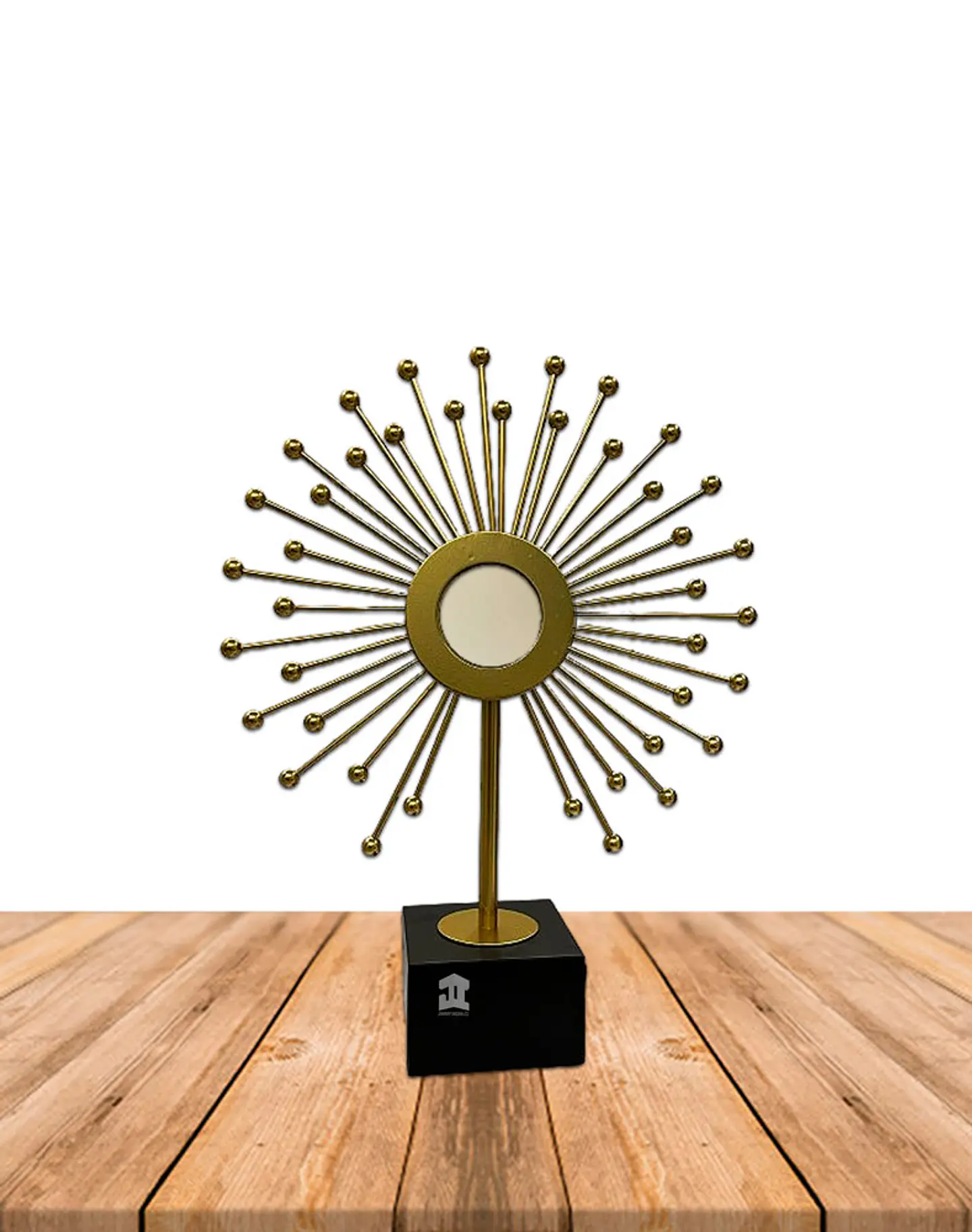 Figura Metal Sol con Base JI23-271 1