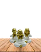 Set Figura Buda Ciego Sordo Mudo Chico JI23-329 - Miniatura 1
