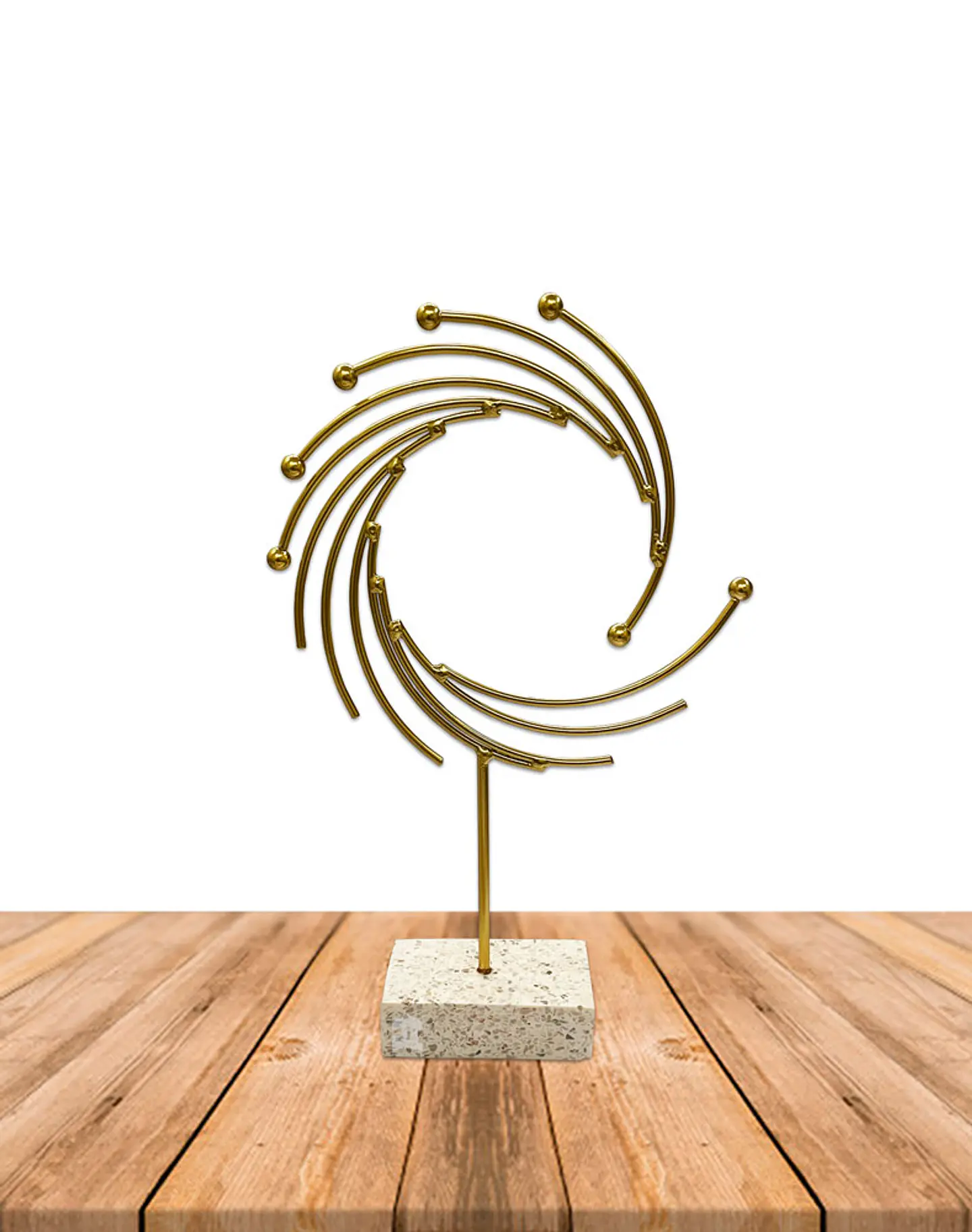 Figura Metal con Base JI23-274 1