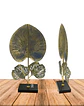 Figura Metal Hoja con Base JI23-268 - Miniatura 2