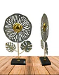 Figura Metal Flor con Base JI23-270 - Miniatura 2