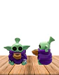Pipa Bong Baby Yoda JI23-444 - Miniatura 4