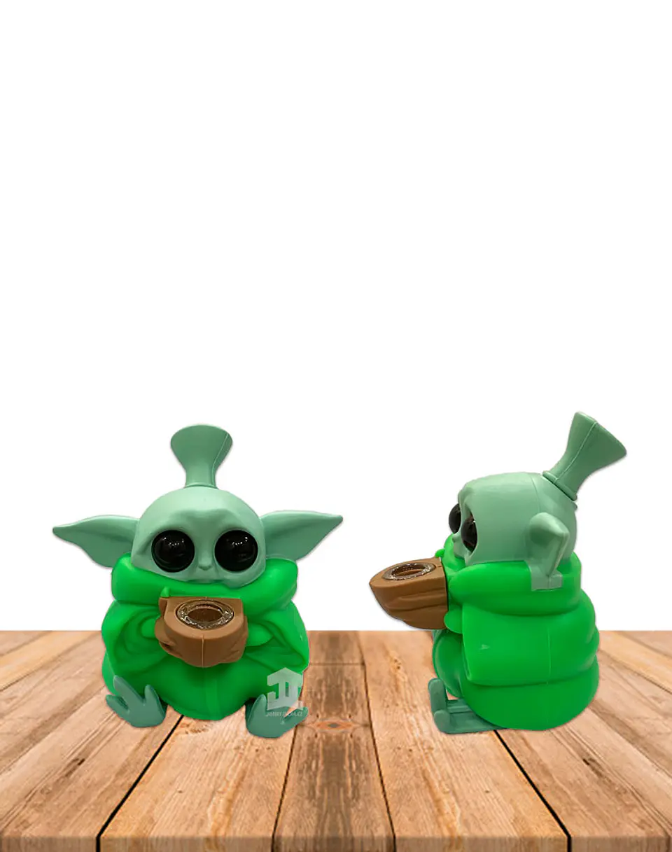 Pipa Bong Baby Yoda JI23-444 7