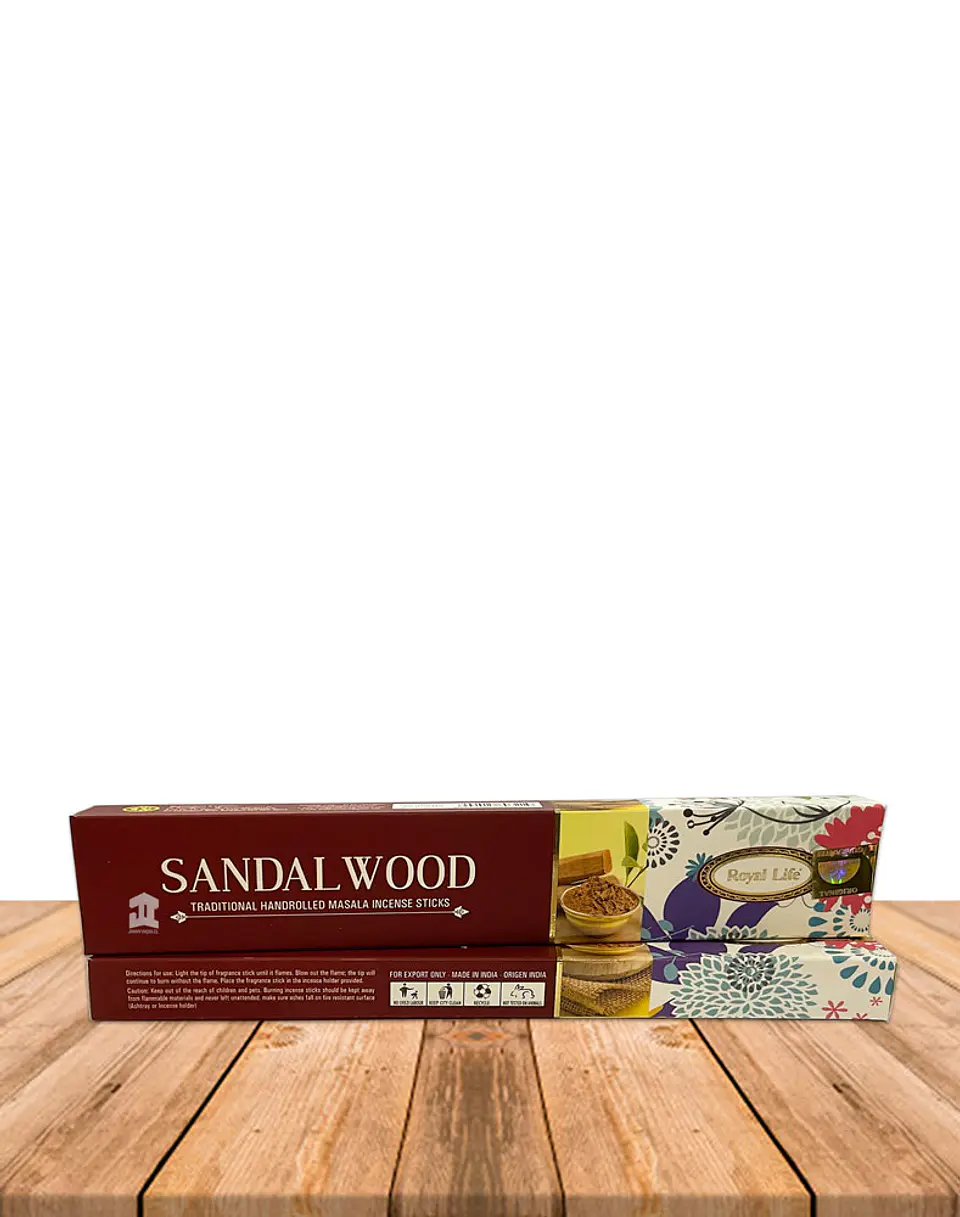 Incienso Royal Life Sándalo 15gr 2
