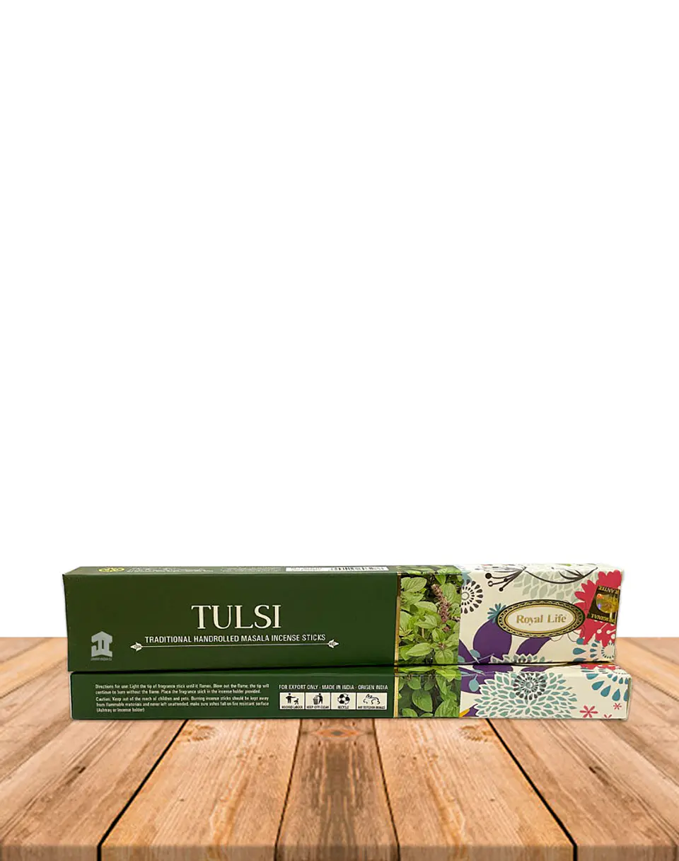 Incienso Royal Life Tulsi (Albahaca) 15gr 2