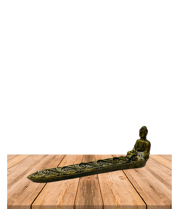 Porta Incienso Diseño Buda Dorado JI23-366