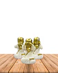 Set Figura Buda Ciego Sordo & Mudo Grande JI23-330 - Miniatura 2