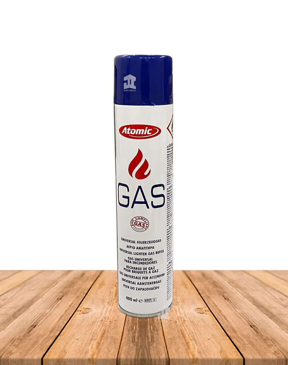 Gas Butano  Atomic  400ml  1