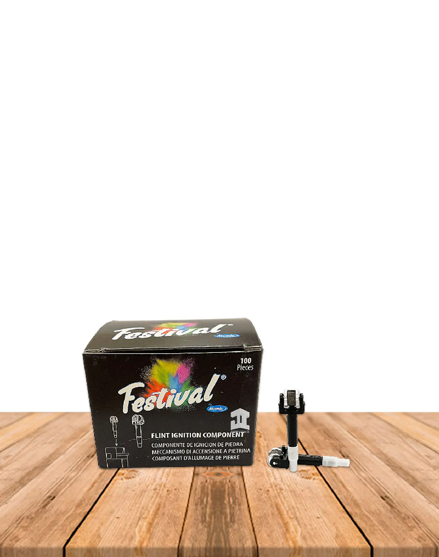 Repuesto Piedra Atomic 100Und 1