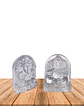 Dios Ganesh  de cristal Pequeño Transparente  JI23-174 - Miniatura 2