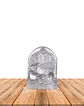 Dios Ganesh  de cristal Pequeño Transparente  JI23-174 - Miniatura 1