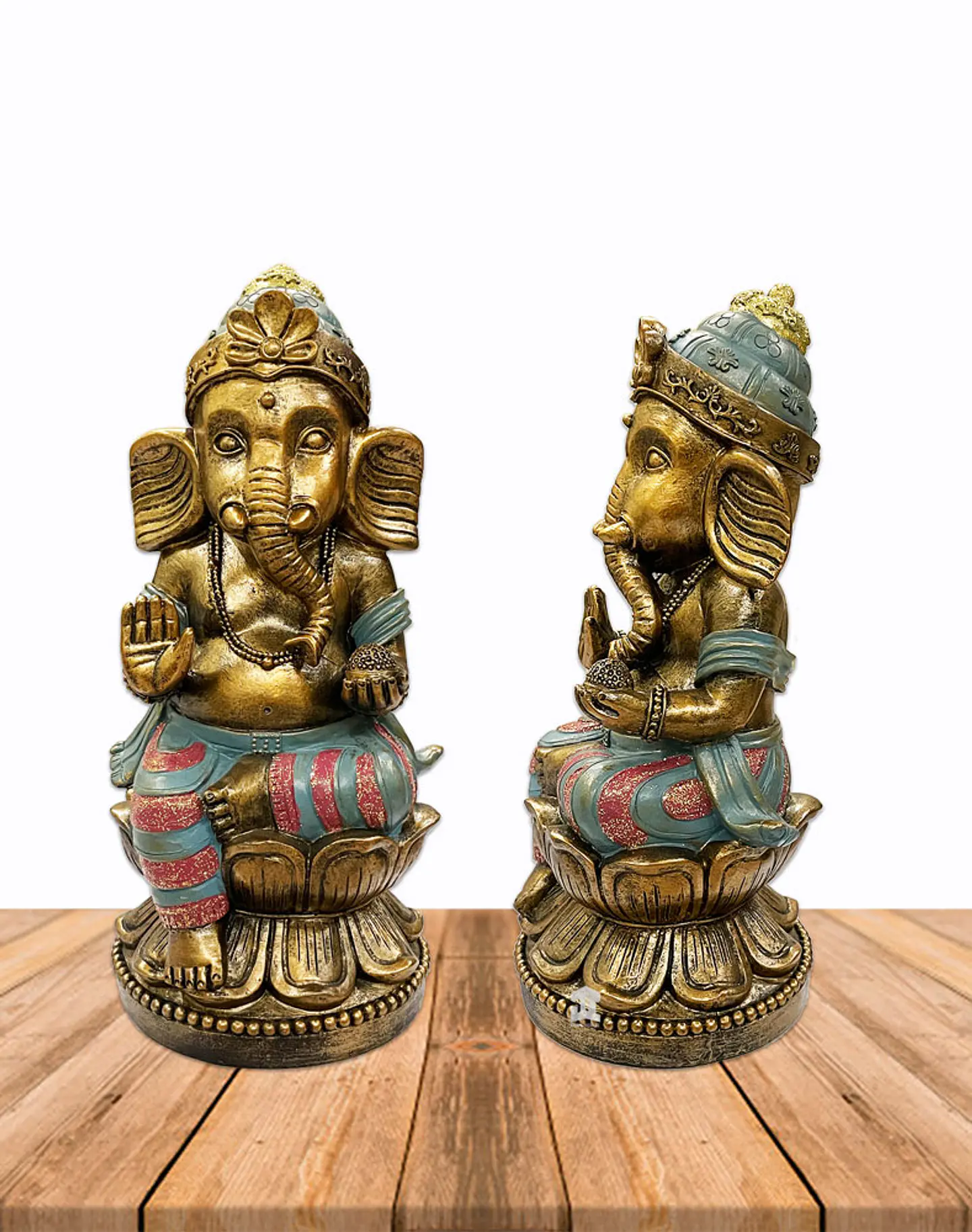 Figura Dios Ganesh Sentado JI23-549 2