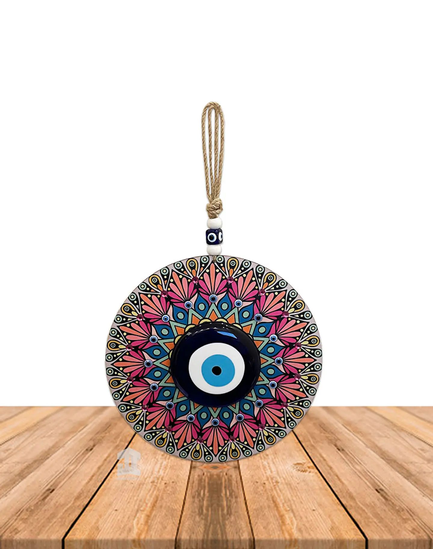 Colgante Ojo Turco Mandala Grande JI23-228 1