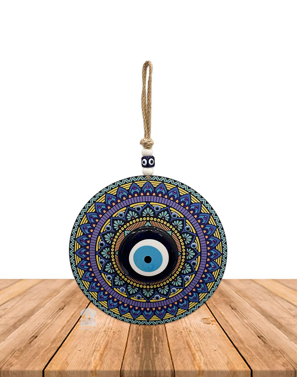 Colgante Ojo Turco Mandala Grande JI23-226 1