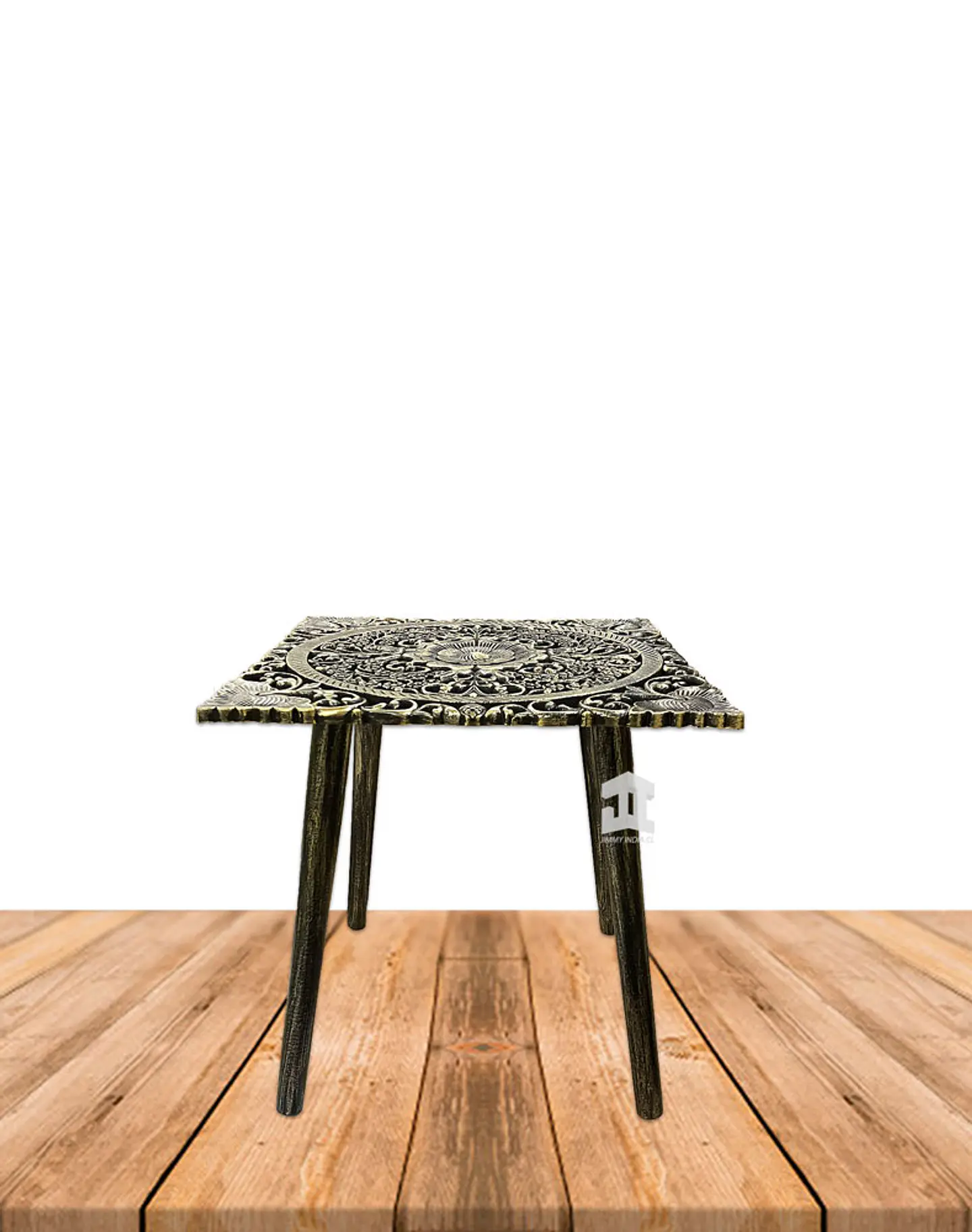 Mesa Decorativa Cuadrada de Madera JI23-473 2