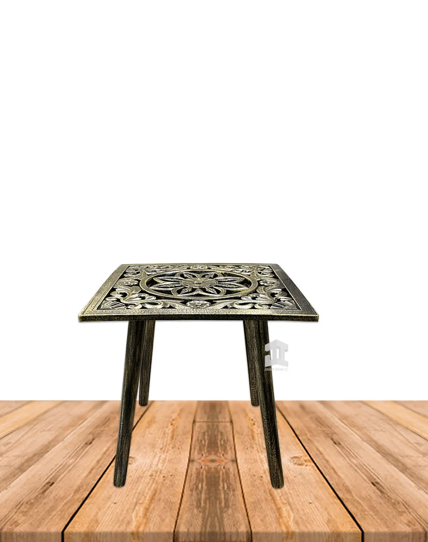 Mesa Decorativa Cuadrada de Madera JI23-475 2