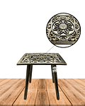 Mesa Decorativa Cuadrada de Madera JI23-475