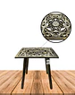 Mesa Decorativa Cuadrada de Madera JI23-475 - Miniatura 1