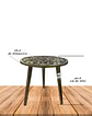 Mesa Decorativa Redonda de Madera JI23-472 - Miniatura 3