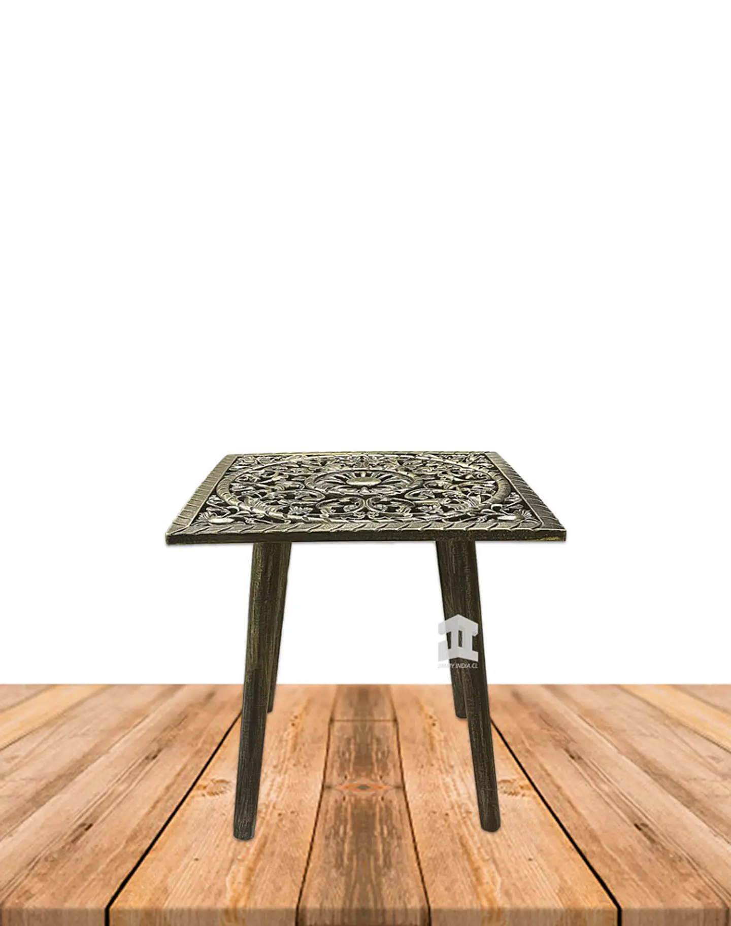 Mesa Decorativa Cuadrada de Madera JI23-474 2
