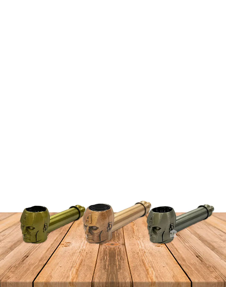 Pipa Con Diseño Capitan America DK-8053 1