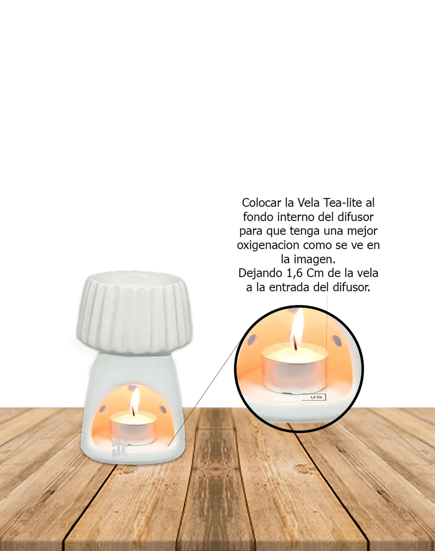 Difusor Ceramica Lampara JI23-05 9