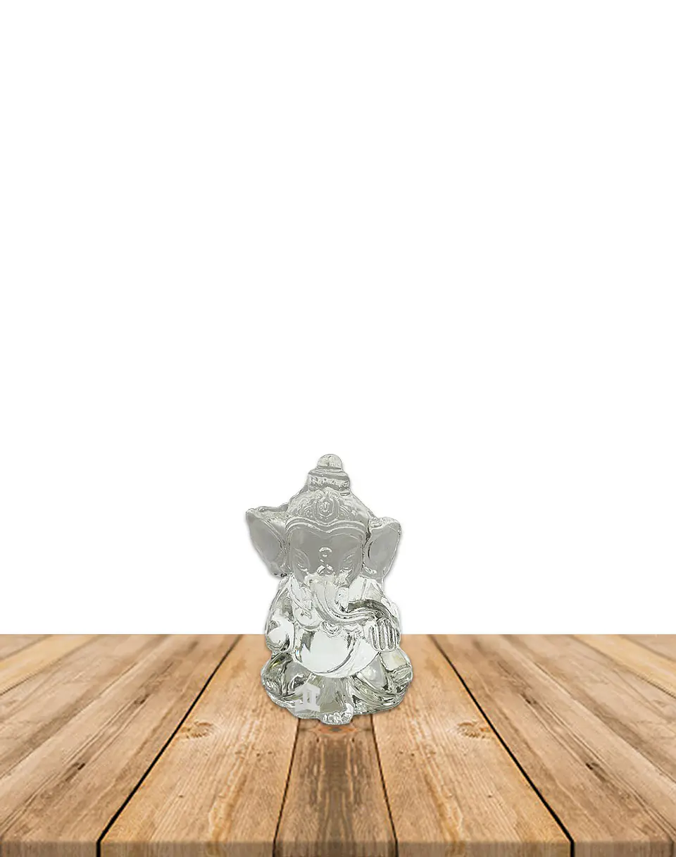 Dios Ganesh Transparente Pequeño JI23-169 1