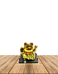Figura Gato de La Fortuna Dorado, c/ Movimiento JI23-250 - Miniatura 1
