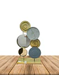 Figura de Metal Circulo c/Base JI23-449 - Miniatura 1