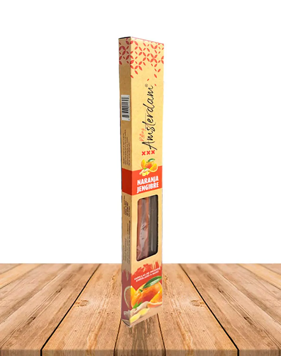 Incienso Jardin Rolling Amsterdam 41 cm Ginger Orange 3