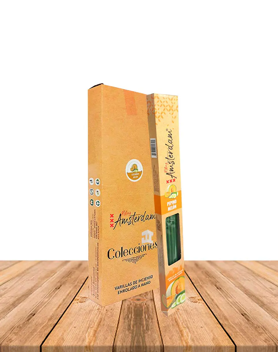 Incienso Jardin Rolling Amsterdam 41 Cm Cucumber Melon 2