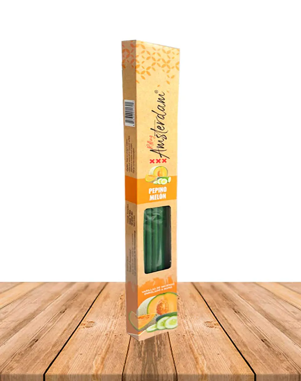 Incienso Jardin Rolling Amsterdam 41 Cm Cucumber Melon 3