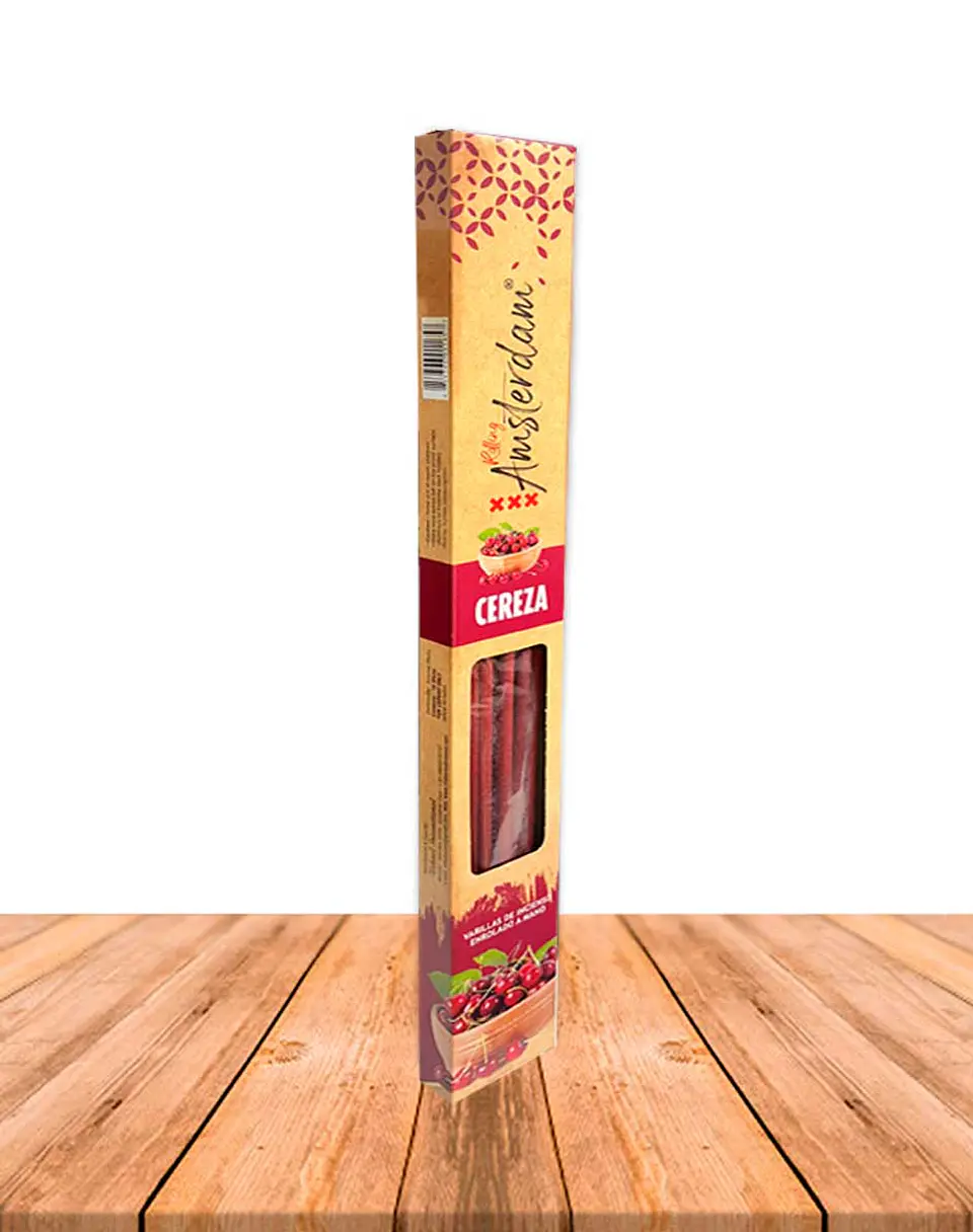 Incienso Jardin Rolling Amsterdam 41 Cm Black Cherry 3