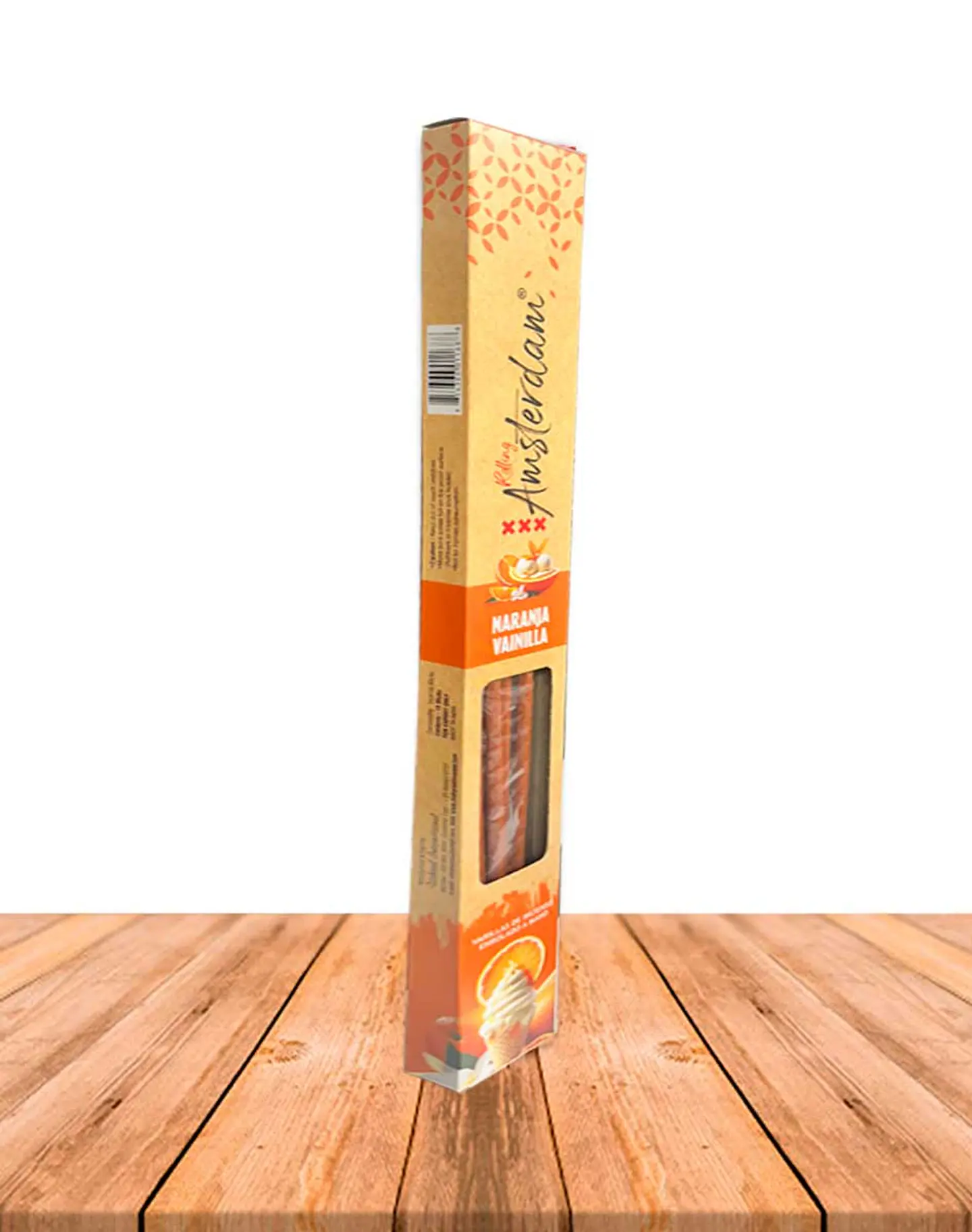 Incienso Jardin Rolling Amsterdam 41 Cm Orange Vainilla 3