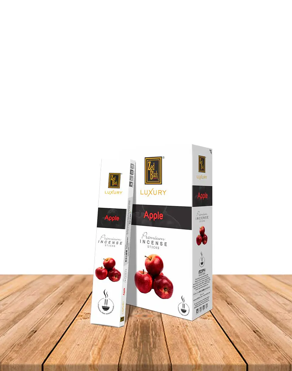 Incienso Zed Black Luxury Manzana 2