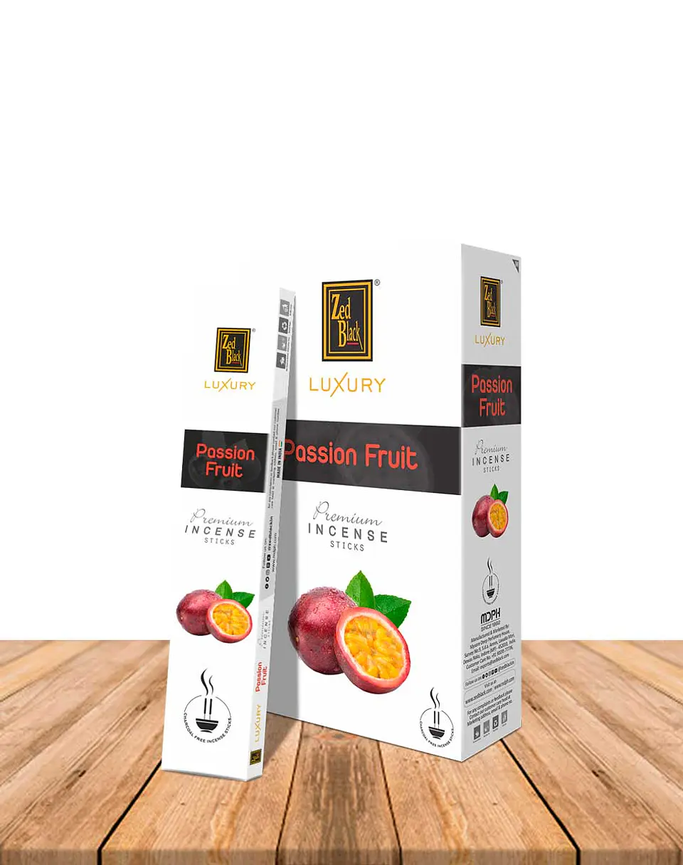 Incienso Zed Black Luxury Maracuya 2