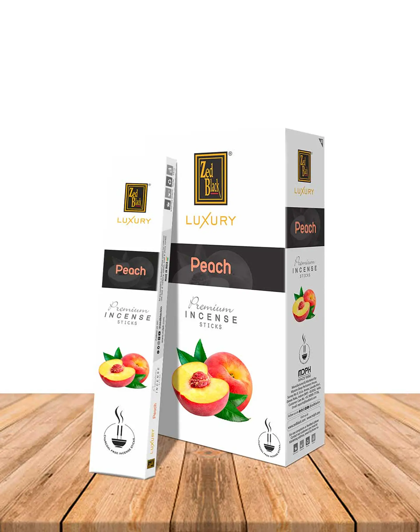 Incienso Zed Black Luxury Durazno 2