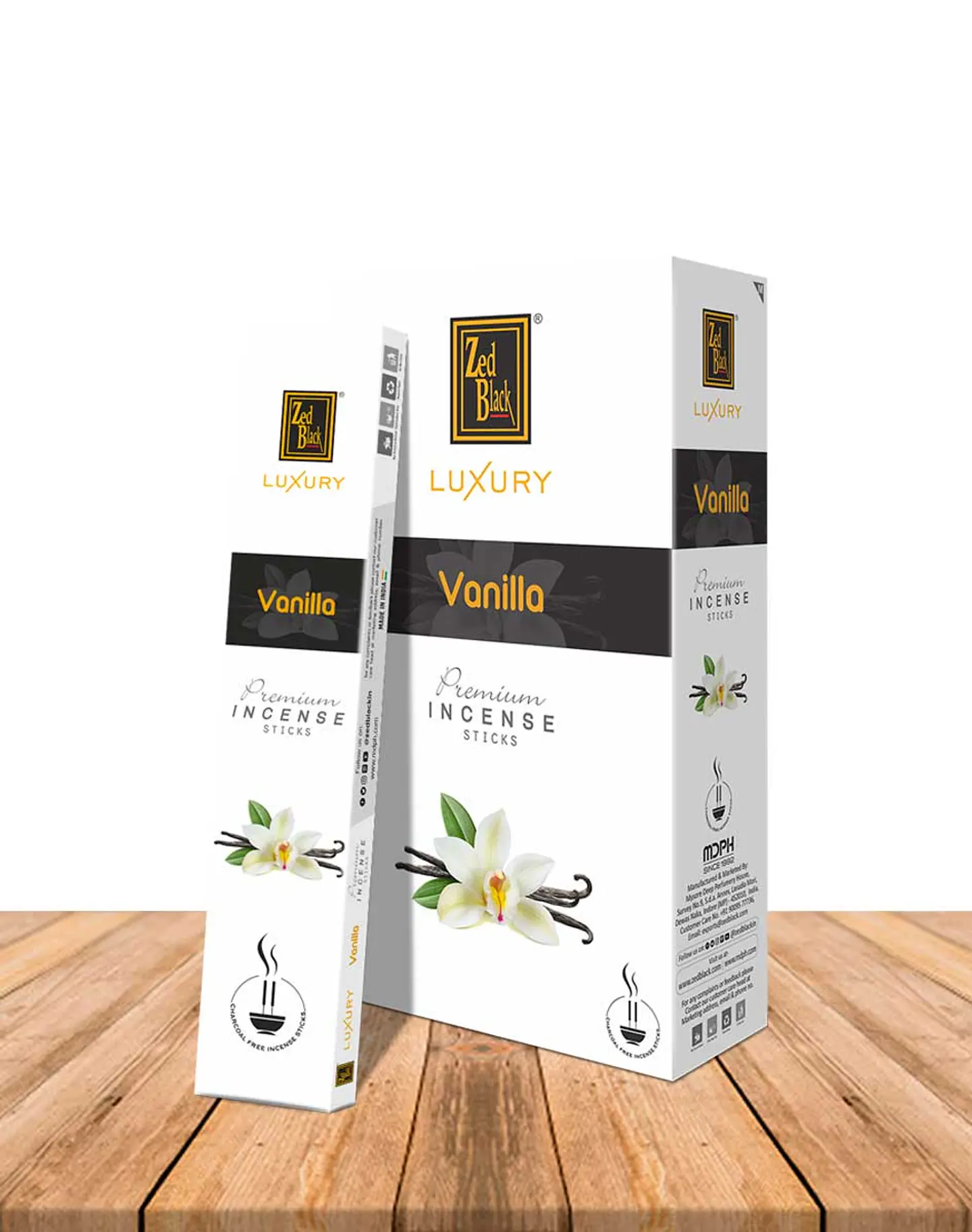 Incienso Zed Black Luxury Vainilla 2