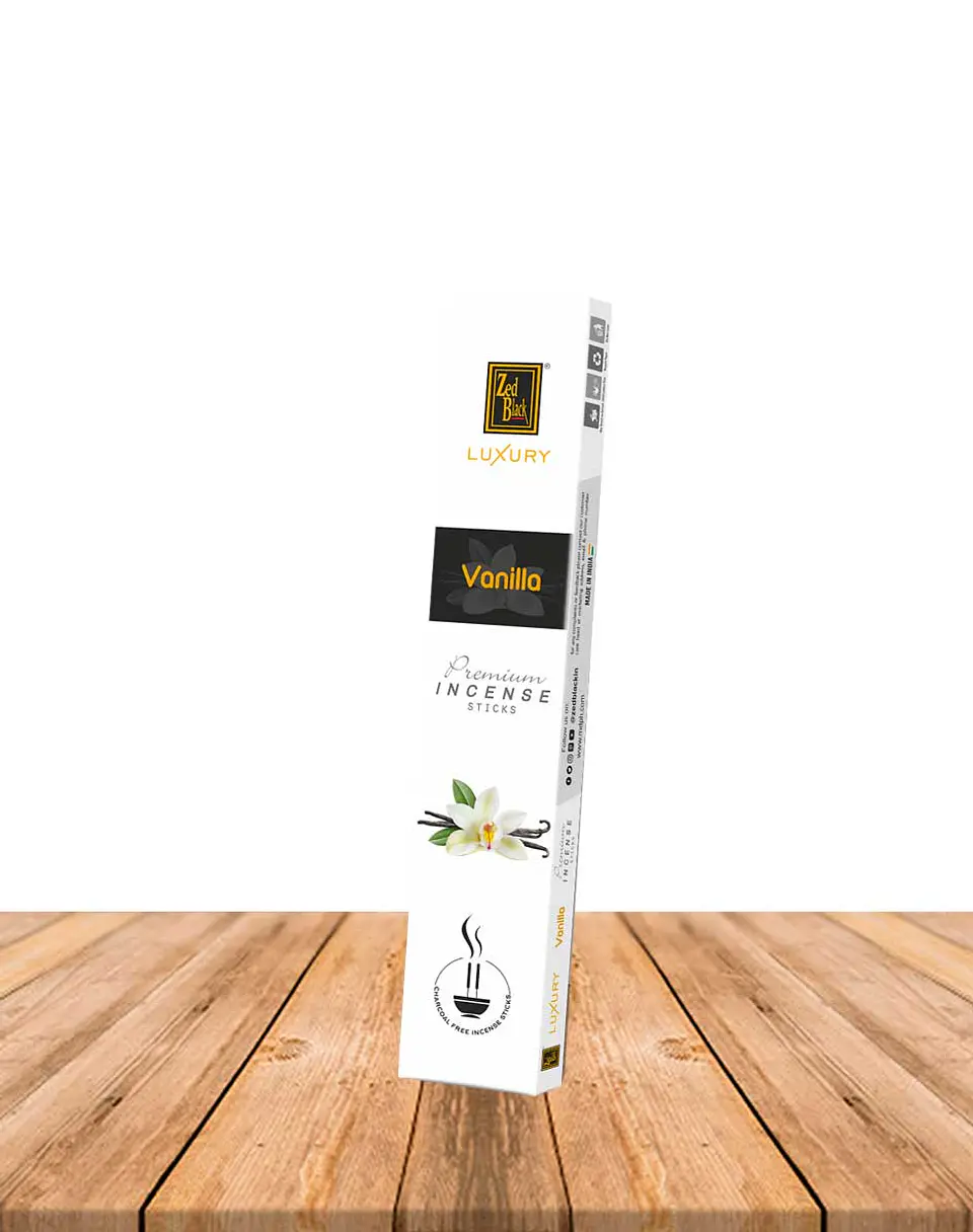 Incienso Zed Black Luxury Vainilla 1