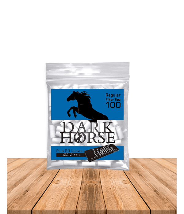 Dark Horse Filtro Regular 100 + Papelillo Black